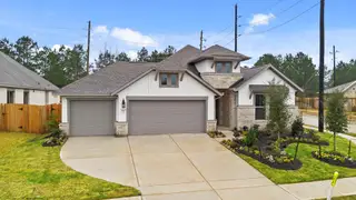 New construction Single-Family house 1447 Florecer Ln, Magnolia, TX 77354 plan Morgan - image