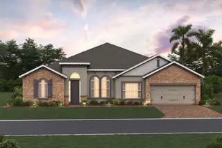 New construction Single-Family house 3254 Wolf Lake Ave, Apopka, FL 32712 plan Brookhaven Fl - image