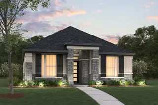 New construction Single-Family house 8520 Waxwing Wy, Denton, TX 76207 plan Iris - image