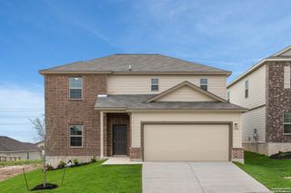 New construction Single-Family house 5518 Onyx Valley, San Antonio, TX 78242 Cabot - B- photo