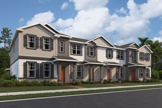 New construction Townhouse house 482 Lady Palm St, Apopka, FL 32703 plan Rutland - image