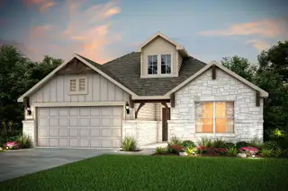 New construction house 305 Bristlecone Bnd, Liberty Hill, TX 78642 plan McKinney - image