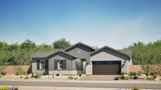 New construction house 13151 W Sand Flower Dr, Peoria, AZ 85383 plan Cholla Plan 5586 - image
