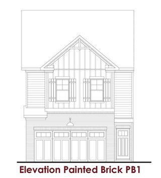 New construction Townhouse house 294 Brook Landing Cir, Auburn, GA 30011 plan Durham - image