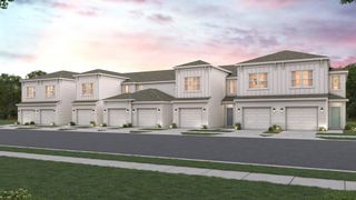 New construction Townhouse house 158 Brazil Nut Cir, Jacksonville, FL 32218 plan Crescent - image