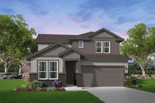 New construction house 6419 Haltwhistle Ln, Katy, TX 77449 plan Lantana - image