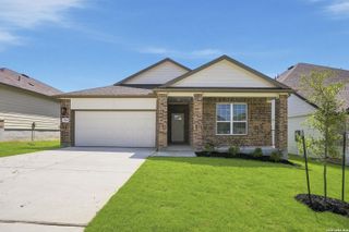 New construction Single-Family house 7722 Granger Cv, San Antonio, TX 78252 plan The Pearl - image