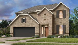 New construction Single-Family house 213 Terrene Trl, Georgetown, TX 78628 Terracotta- photo