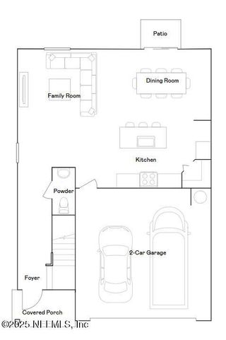 New construction Single-Family house 2850 Grand Finale St, Green Cove Springs, FL 32043 plan Columbus - image