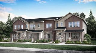 New construction Townhouse house 712 N Bently Street, Watkins, CO 80137 Plan 306- photo