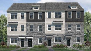 New construction Townhouse house 711 Silvertree Wy, Charlotte, NC 28205 plan Carlton - image