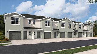 New construction Townhouse house 12708 Iris Blossom Rd, Sarasota, FL 34238 plan Pearson - image