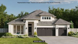 New construction house 8613 Lefrak Dr, Austin, TX 78744 plan 2953E - image