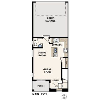 New construction Townhouse house 6720 Merseyside Ln, Castle Pines, CO 80108 plan Sonoma - image