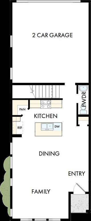 New construction house 13125 Benessare Ln, Matthews, NC 28105 plan The Wingspan II - image