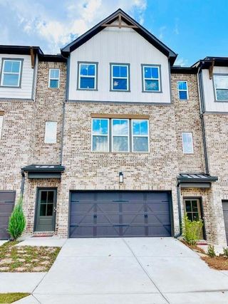 New construction Townhouse house 6007 Haviland Aly, Sugar Hill, GA 30518 plan Brayton - image