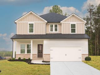 New construction house 2134 Homer Dr, Monroe, GA 30656 plan Dakota Basement - image