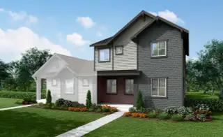 New construction Townhouse house 6109 Zebulon Place, Timnath, CO 80547 Garden Series - Saffron- photo