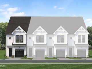 New construction Townhouse house 616 Cable Ct, Apex, NC 27502 plan Weston End Unit - image