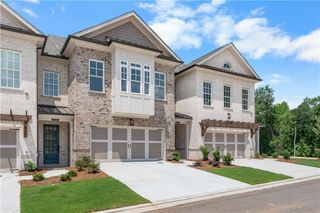 New construction Townhouse house 4705 Coleridge Ct, Unit 427, Peachtree Corners, GA 30092 plan The Ellington - image