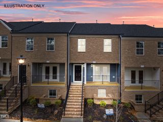 New construction Townhouse house 207 Broomgrove Way, Wake Forest, NC 27587 Tupelo- photo