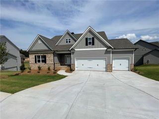 New construction Single-Family house 120 Cherokee Rose Ln, Hoschton, GA 30548 plan The Winston - image