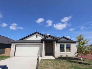 New construction Single-Family house 12400 Setting Peak Ln, Buda, TX 78610 plan Esperanza - Smart Series - image