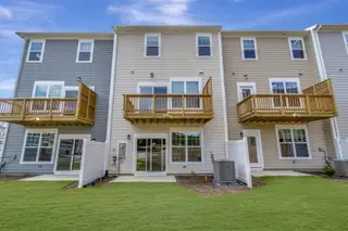 New construction Townhouse house 2710 Hunter Woods Dr, Apex, NC 27502 plan Buckingham - image