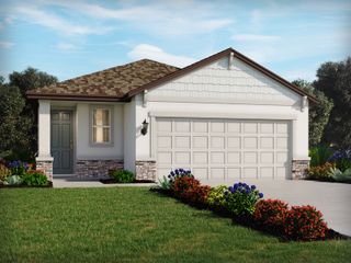 New construction house 1757 Brekey Wy, Zephyrhills, FL 33541 plan Canyon - image