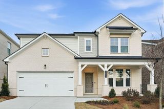 New construction Single-Family house 1623 Caldwell Bend Ln, Dacula, GA 30019 plan Ingram - image