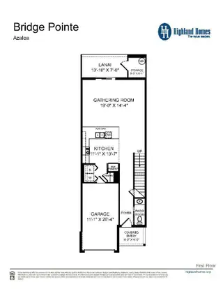 New construction Single-Family house 334 Chesapeake Dr, St. Cloud, FL 34771 plan Azalea Townhome - image