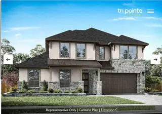 New construction Single-Family house 18315 Red Dahlia Rd, Richmond, TX 77407 plan Carmine - image