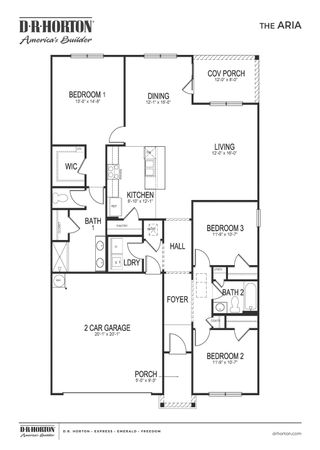 New construction Single-Family house 4537 Basun Cir S, Millington, TN 38053 plan ARIA - image