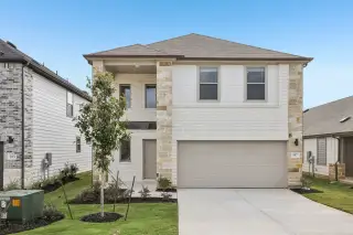 New construction Single-Family house 187 Hornet St, Elgin, TX 78621 plan Oak | Trinity Ranch - image