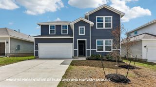 New construction  house 12117 Silverton Tree Bnd, Mustang Ridge, TX 78610 plan The Ozark - image