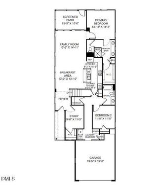 New construction  house 508 Maumelle Wy, Durham, NC 27703 plan The Tahoma - image