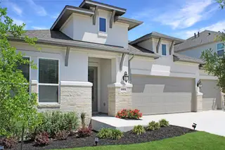 New construction Single-Family house 693 Jackson River Lp, Kyle, TX 78640 plan Chrysolite - image