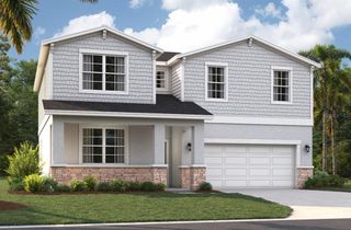 New construction  house 1758 Flag St, Haines City, FL 33844 plan The Linden - image