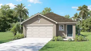 New construction house 1108 Spotted Egret Lp, Ruskin, FL 33570 plan Allex II - image