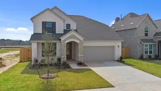 New construction Single-Family house 24219 Dewey Trl, Magnolia, TX 77355 plan Thames - image