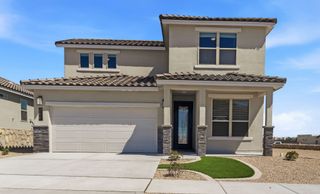 New construction Single-Family house 300 Emerald Air, Horizon City, TX 79928 plan Texas Olive - image