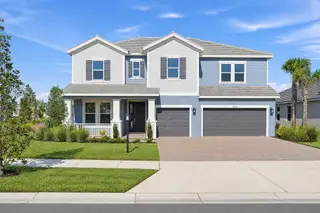 New construction Single-Family house 16212 Alpha Grove Pl, Odessa, FL 33556 plan Palm - image