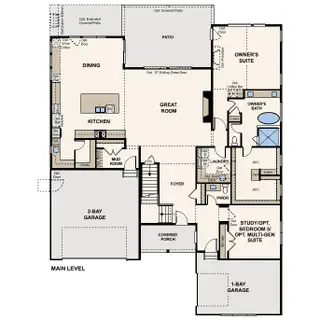 New construction Single-Family house 10340 St Mary St, Parker, CO 80138 plan The Windsor - image