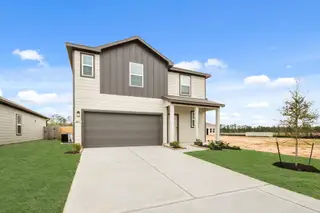 New construction Single-Family house 10714 Red Flagstone Dr, Conroe, TX 77306 plan Gannet - image