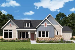New construction Single-Family house 277 Rees Landing Rd, Spicewood, TX 78669 plan The Delaney - image