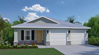 New construction Single-Family house 109 Calle De Lagos Ft, Fort Pierce, FL 34951 plan Aurora - image