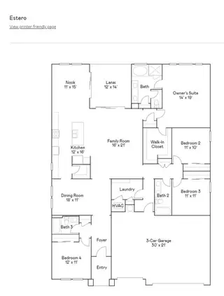 New construction  house 5652 Vinyasa Rd, Clermont, FL 34714 plan Estero - image
