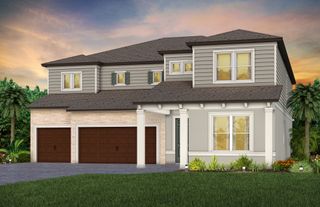 New construction Single-Family house 6975 Gilly Shadow St, Wesley Chapel, FL 33545 plan Roseland - image