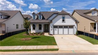 New construction Single-Family house 158 Bear Way, Hoschton, GA 30548 Cedar- photo