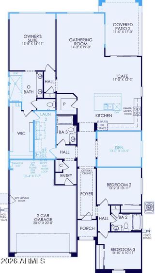 New construction  house 31840 N 134Th Dr, Peoria, AZ 85383 plan Cantania - image